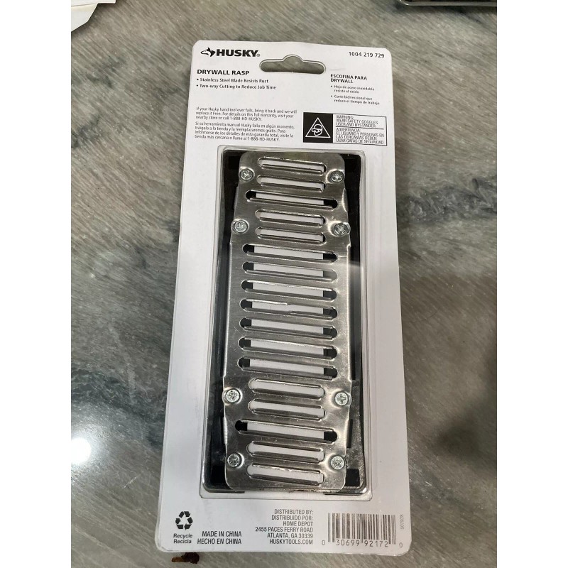 Husky New Unopened Husky DryWall Rasp- Box Of 4