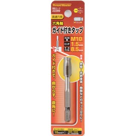 Ichinen Access Thread Master 22289 Tap and Dice, Hexagonal Shaft Guided Tap, M0.4 x 0.06 inches (10 x 1.5 mm)