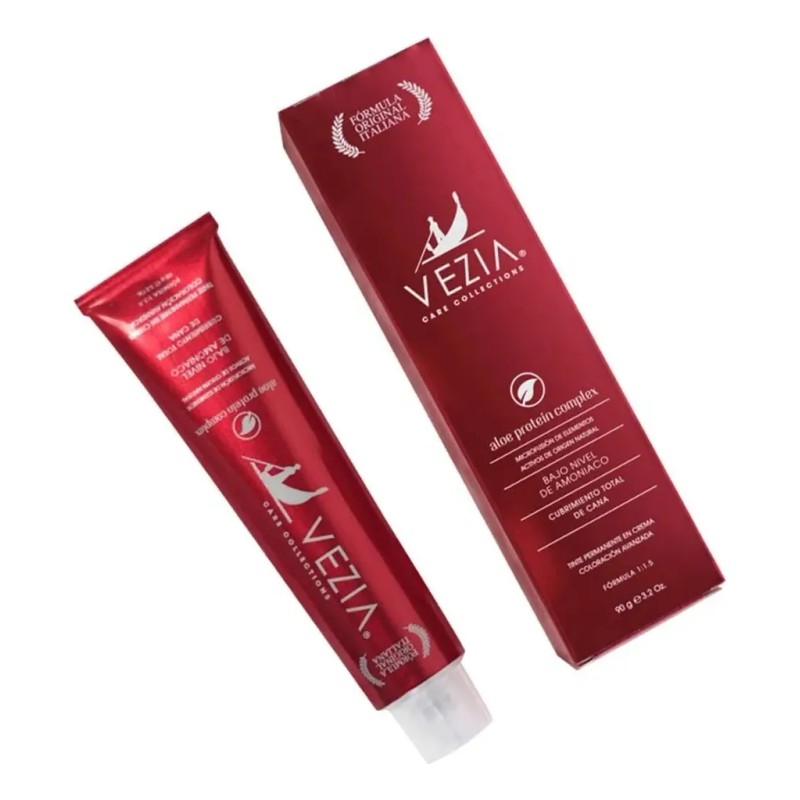 Tinte Profesional Para Cabello Vezia 90gr