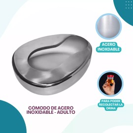 Hergom Cómodo De  Acero Inoxidable - Adulto