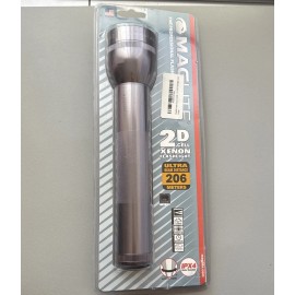 Maglite Heavy-Duty Xenon 2-Cell D Flashlight, Ulra Beam Distance 206 Meters