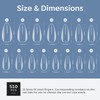 Modelones Nail Tips, 510 Pieces, Full Cover Nail Tips Set,