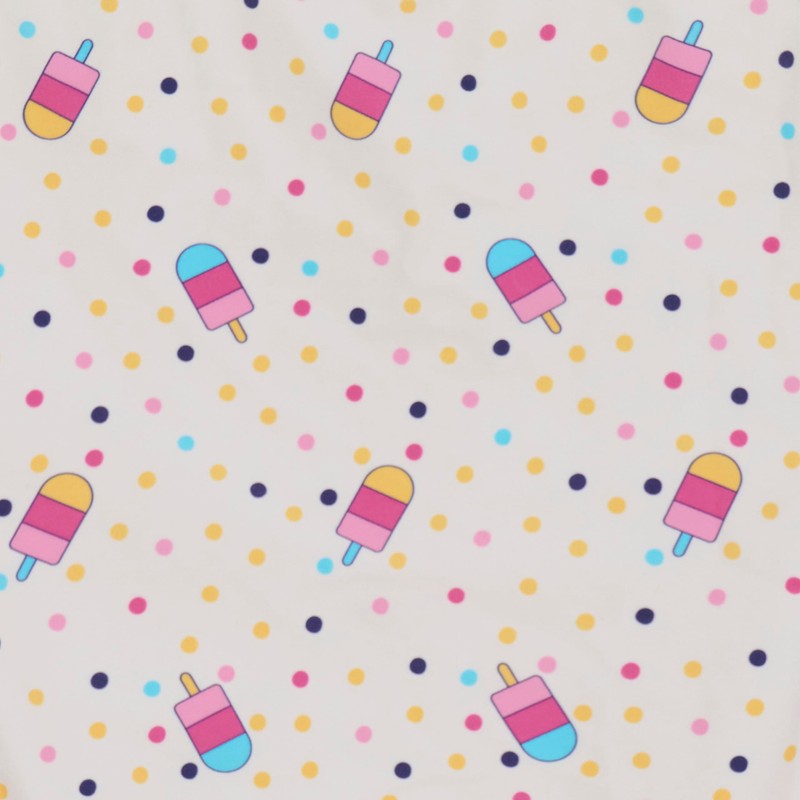 CareTec W. Application Girls' Swimming Costume, Marshmallow White