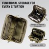 OneTigris MOLLE Pouch, Tactical Admin Pouch Belt EDC Tool Organizer