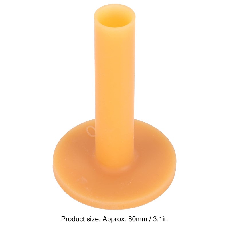 Agatige Golf Tees 80mm Rubber Golf Tees Holder for Driving