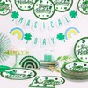 96 Pcs St. Patrick’s Day Party Supplies 350 GSM Spring