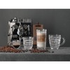 Nachtmann, 2-teiliges Cappuccino-Set, Cappuccino-Gläser/Flat White-Gläser, Kristallglas, 235 ml, Ethno Barista,