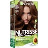 Garnier Nutrisse Nourishing Hair Color Creme, 535 Medium Gold Mahogany