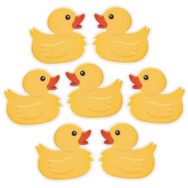 JarThenaAMCS 20Pcs Duck Bathroom Non Slip Stickers Waterproof Non Slip Adhesive Bathtub Treads Decals with Scraper for Bathroom Shower Bathtub Floor Stair
