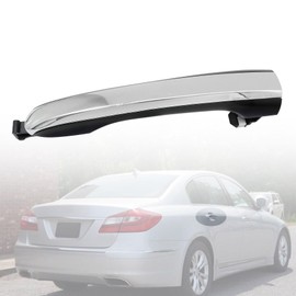 XQSMWF Rear Right Passenger Side Door Outside Handle Compatible With Hyundai Genesis Sedan 2009 2010 2011 2012 2013 2014 replace 826613M000
