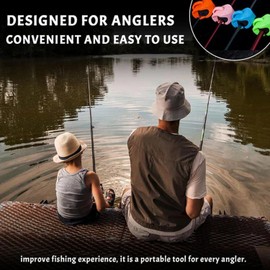 Multifunctional Rod Holder, Portable Beach Fishing Pole Holder for Ground, Takedown Shore Fish Rod Fixed Ball, Wall Mounted Fishing Pole Straps for Car, Auto Fixed Fish Poles Holders