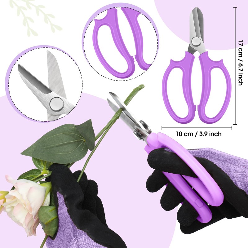 WILLBOND Floral Arrangement Kit, Valentine Rose Thorn Stripper Tool Garden