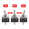 Heschen Metal Toggle Switch C513A, SPDT, Maintained (Latching), ON/OFF/ON 3
