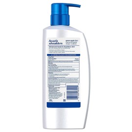 head & shoulders (ONE) HEAD & SHOULDERS 2 IN 1 DANDRUFF SHAMPOO CONDITIONER GREEN APPLE 38.8 oz