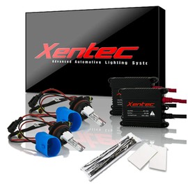 Xentec 9007 (HB5/9004) Hi/Lo (Low Xenon, High Halogen) 12000K HID Xenon Bulb with 35W SLBDC Slim Ballast Bundle (Violet Blue)