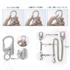[Ahiller] Sturdy Wallet Chain, [Double Locking Carabiner, Stainless Steel Chain],