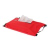 CHUMS CH60-3632-R001-00 Chums Logo Box Tissue Cover, Storage Case, Red,