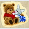 Raixleb Latch Hook Kits Rug Pattern Printed 20" X 20"
