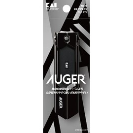 AUGER Nail Clipper, M Size, Stainless Steel, Men's, Hands, Feet, 1 Piece
