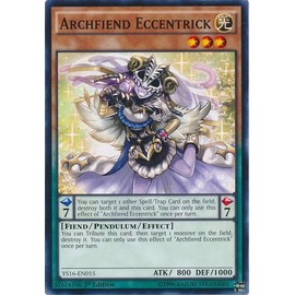 YU-GI-OH! - Archfiend Eccentrick (YS16-EN015) - Starter Deck: Yuya - 1st Edition - Common