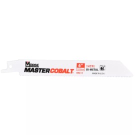 Morse Master Cobalt 6" Reciprocating Bi-Metal Blades 24 TPI 5PK Blades