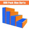 POKONBOY Compatible with Nerf Darts Bullets - 1200 PCS Refill