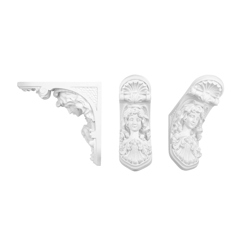 Stucco Console - Large Selection 254 x 254 mm Wall