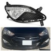 HECASA Right Fog Light Assembly Compatible with 2013-2017 Hyundai Genesis