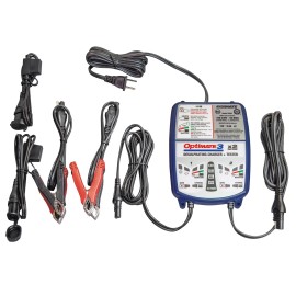 OptiMATE 3 x 2 BANK 7-step 12V 0.8A Battery saving charger-tester-mainter TM-451