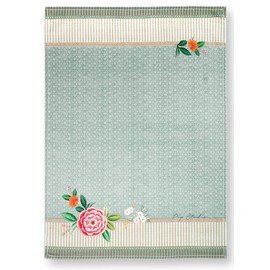 PiP Studio Tea Towel Blushing Birds Blue 50 x 70 cm