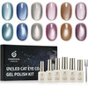 CHERIMOYA Kit de 6 Esmalte de Uñas de Gel Ojos