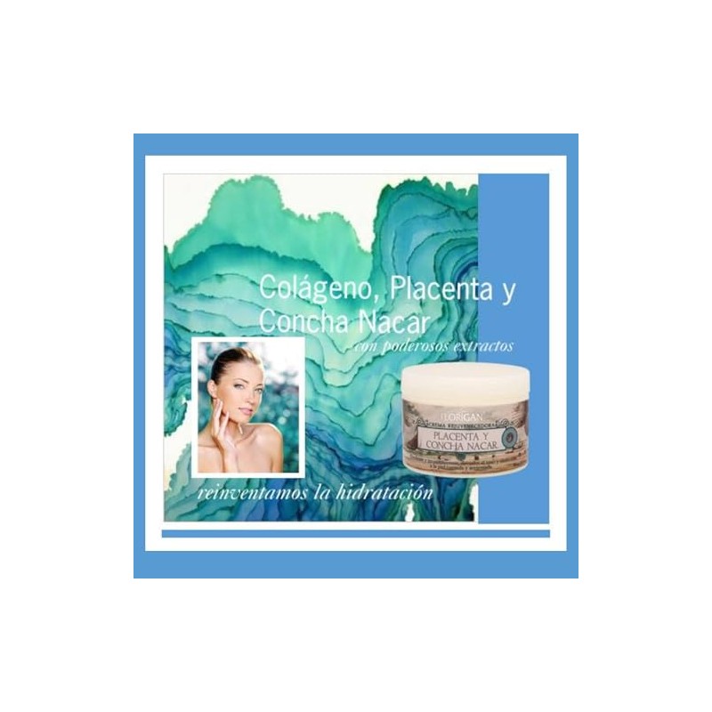 Crema Placenta Concha Nacar Rejuvenecedora Florigan 350grs