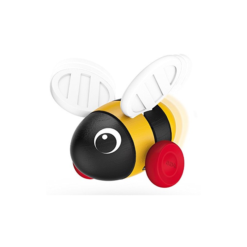 BRIO Infant & Toddler - Mini Push Along Bumblebee