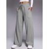 Aleumdr Women's Wide Leg Lounge Pants with Pockets Yoga Sweatpants