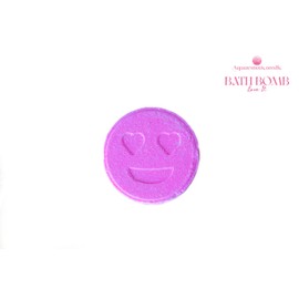 Love It Bath Bomb - Heart-Eyes Emoji