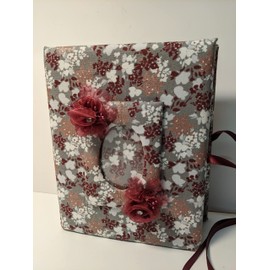 Flower Photo Album - Holds 100 4x6 Photos -Handmade