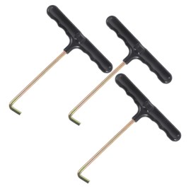SUPVOX 3pcs Skate Shoe Hook Laces T-Shaped Tightening Hooks Shoe Lace Supplies Shoelace Puller for Roller Skates Professional Shoelace Pullers Major Plastic Installation Tool