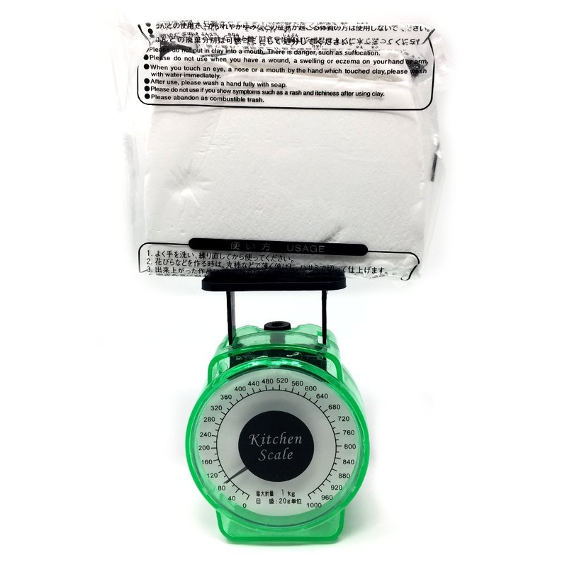 YACHIYO DAISO Soft Clay Lightweight Fluffy Packs (1 Set, White)