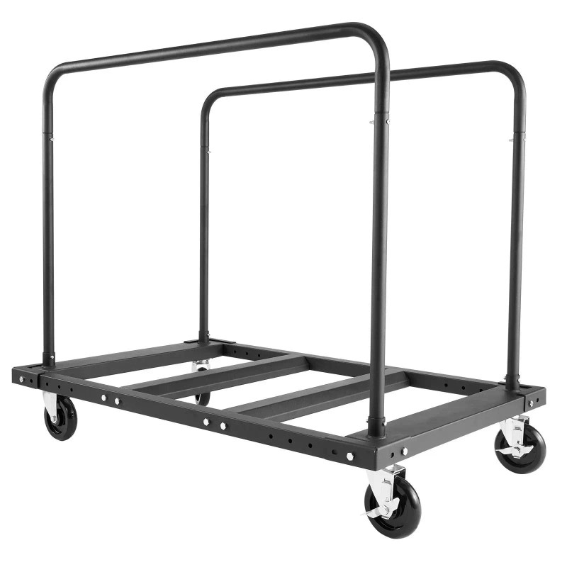 Steel Panel Truck Cart 5 Inch Swivel Casters Lumber Drywall