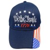 We The People 1776 Navy Blue USA Flag On Bill