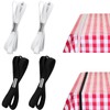 Riakrum Table Bungees Tablecloth Strap Band Tablecloth Bungee Cord to