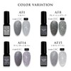 Reliable Japanese Flash Glitter Gel Artist Gel Series Color Gel