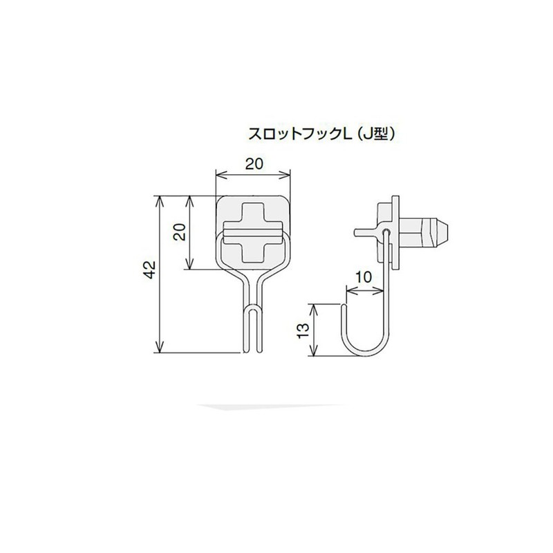 SUS (esuyuuesu) Slots Hooks L (J) SFK – k33j Set