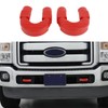 Red Tow Hook Covers Fit for Frod F250 F350 F450