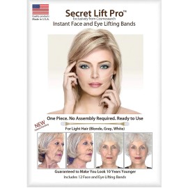 CosmeSearch, Inc. Secret Lift Pro - Face and Eye Lift (Light Hair) Facelift Tapes and Bands