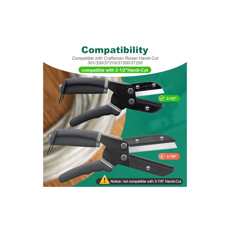 Feekoon 2-1/2" Replacement (10) Blades & (3) Anvils & (2)