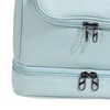 Travel Toiletry Bag Multiple Compartments Large Capacity Zipper Closure Wet