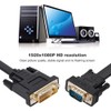 CableDeconn 1080P DVI 24+1 Male To VGA Male Adapter Converter
