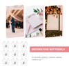 Beaupretty - Juego de 50 mariposas para manualidades (malla transparente,