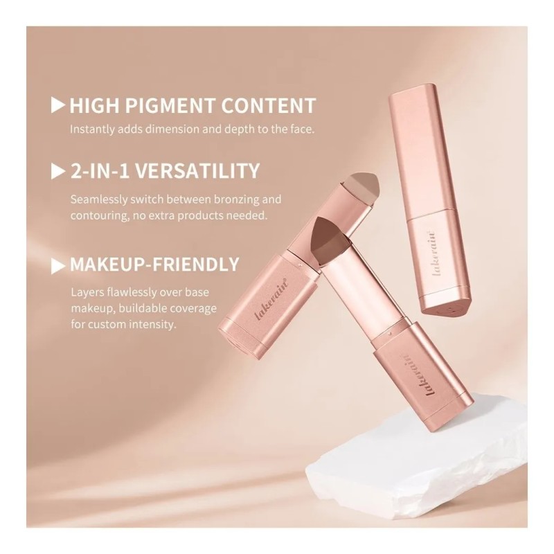 Lakerain Bronzer En Barra Cremoso Waterproof